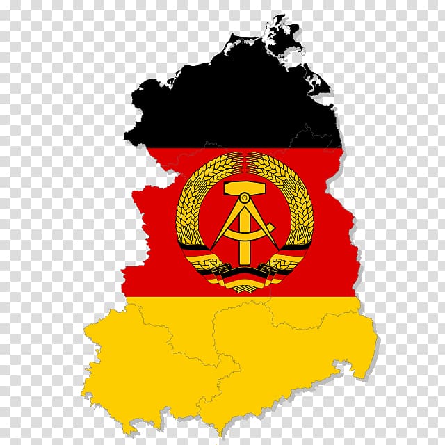 West Germany German reunification West Berlin Flag of Germany, map transparent background PNG clipart