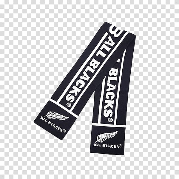 New Zealand national rugby union team White Black Clothing Accessories Scarf, all blacks transparent background PNG clipart