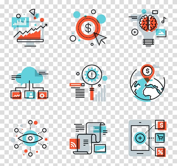 Computer Icons Business Digital marketing, digital transparent background PNG clipart