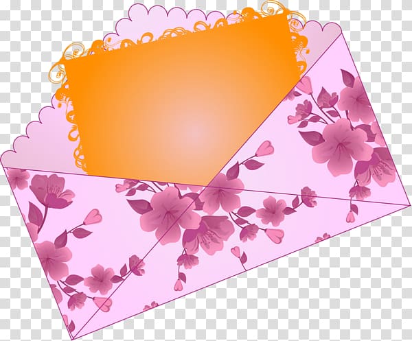 Paper Wedding invitation Envelope Letter, An envelope transparent background PNG clipart