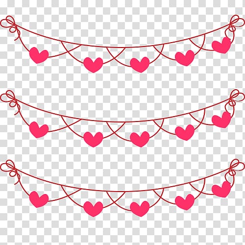 hearts illustration, Valentine\'s Day Marriage Love Wedding, A variety of Valentine\'s Day wreath transparent background PNG clipart