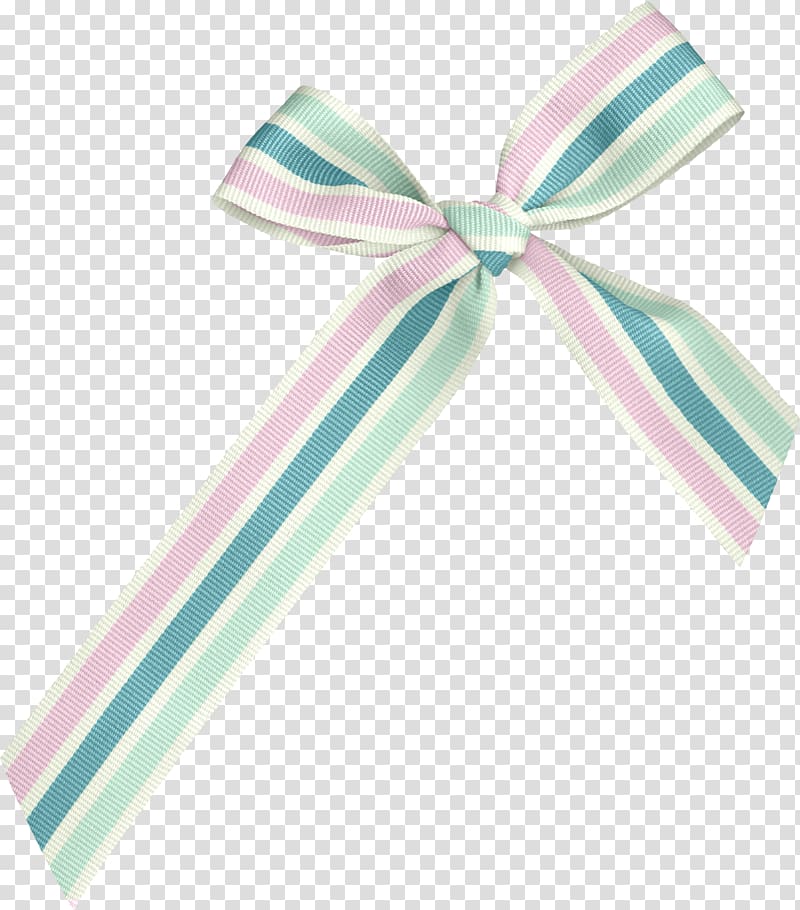 Ribbon Gift Green, Bow transparent background PNG clipart