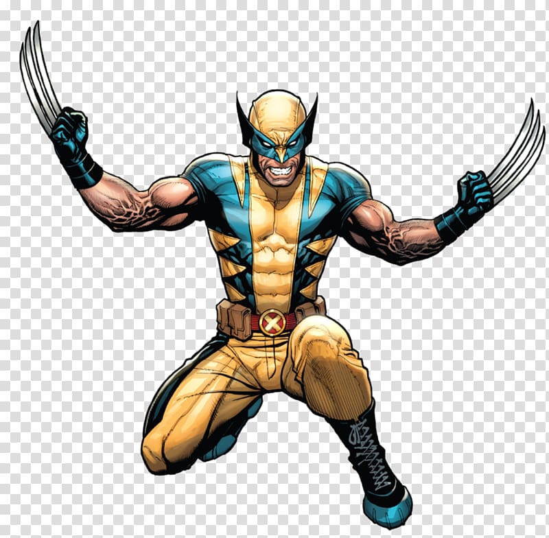 Marvel Wolverine kneeling his on leg and raising both hands illustration, Savage Wolverine Vol. 1: Kill Island Man-Thing Marvel Comics, Wolverine File transparent background PNG clipart