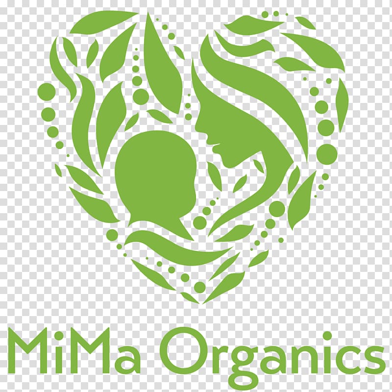 Logo Brand MiMa Organics Child, 150 DPI transparent background PNG clipart