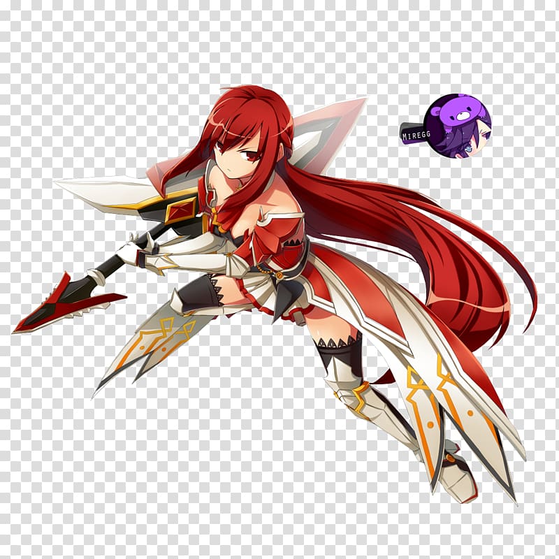 Elsword Grand Chase Elesis YouTube Character, nest transparent background PNG clipart