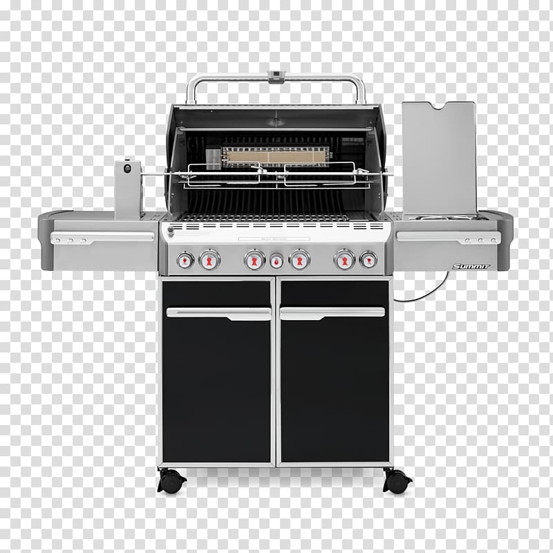 Barbecue Weber-Stephen Products Weber Summit S-470 Natural gas Weber Summit E-470, clock pointer transparent background PNG clipart