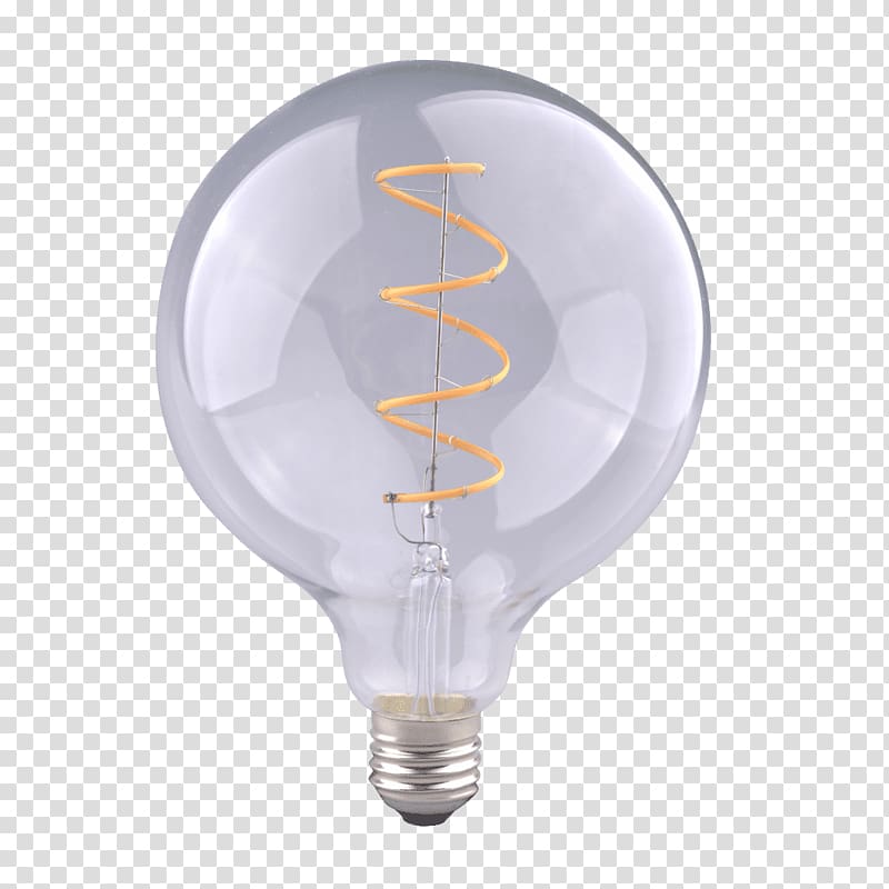 Incandescent light bulb LED filament LED lamp Light-emitting diode, light transparent background PNG clipart