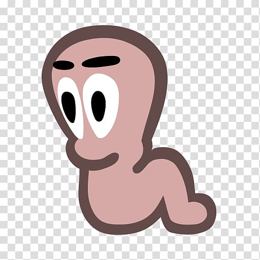 Worms game transparent background PNG clipart