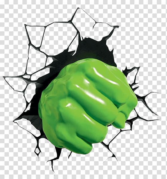 green hand illustration, Hulk Hands Iron Man Spider-Man Thor, Hulk transparent background PNG clipart