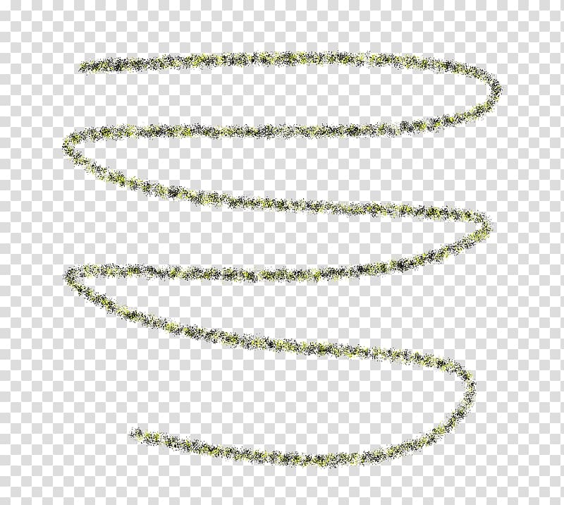 Chain Body Jewellery Jewelry design, yellow core transparent background PNG clipart