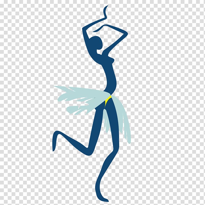 Dance , Sports fitness silhouette transparent background PNG clipart