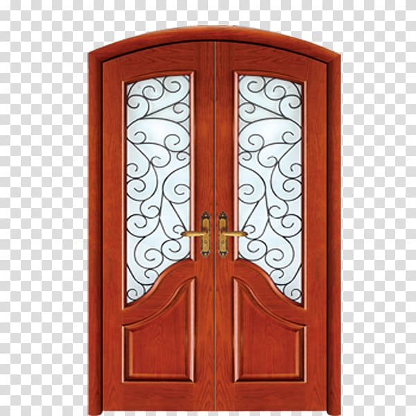 Wood stain Door, door transparent background PNG clipart