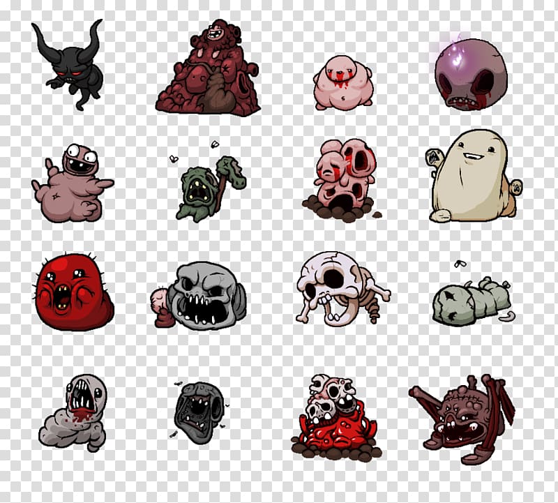 The Binding of Isaac: Rebirth Boss Minecraft Nicalis, Minecraft transparent background PNG clipart
