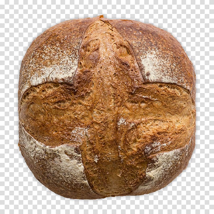 Rye bread Pumpernickel Soda bread Brown bread Sourdough, bread transparent background PNG clipart