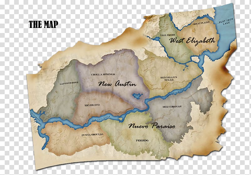 Red Dead Redemption 2 Map Tuberculosis, map transparent background PNG clipart