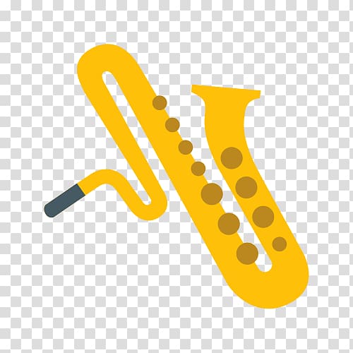 Computer Icons Alto saxophone Music, Saxophone transparent background PNG clipart