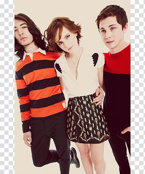 The Perks of Being a Wallflower Emma Watson Hollywood Film The Queen of the Tearling, logan lerman transparent background PNG clipart