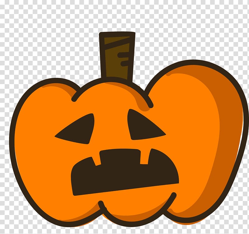 Jack-o-lantern Halloween Pumpkin , Halloween Horror pumpkin head transparent background PNG clipart
