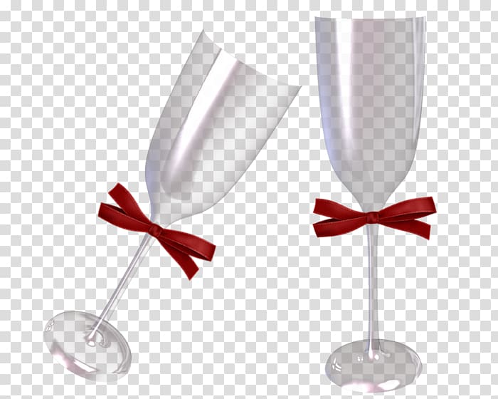 New Year\'s Eve Champagne Serpentine streamer Wine glass, champagne transparent background PNG clipart