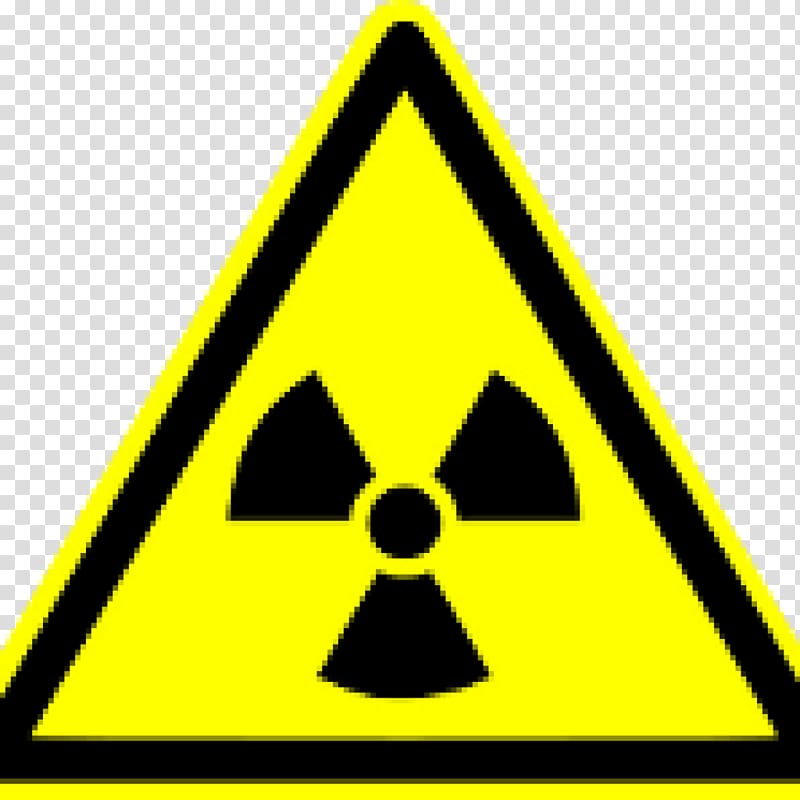 Radioactive decay Hazard symbol Ionizing radiation, symbol transparent background PNG clipart