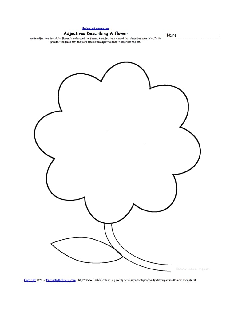 Student Kindergarten Pre-school Lesson Petal, Blank Flower Template transparent background PNG clipart