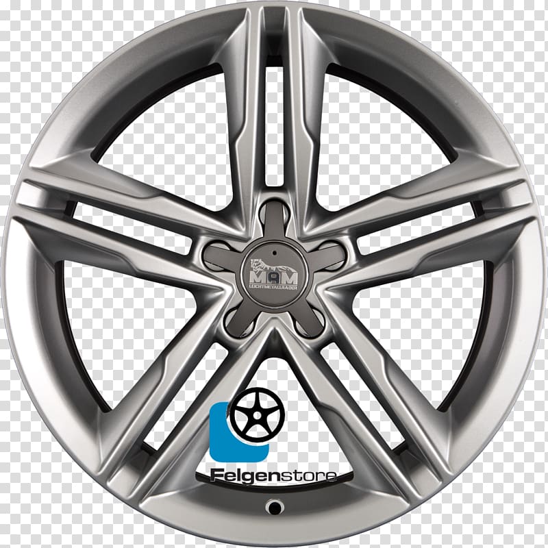 Car Volkswagen Audi Rim Alloy wheel, Audi 18 0 1 transparent background PNG clipart