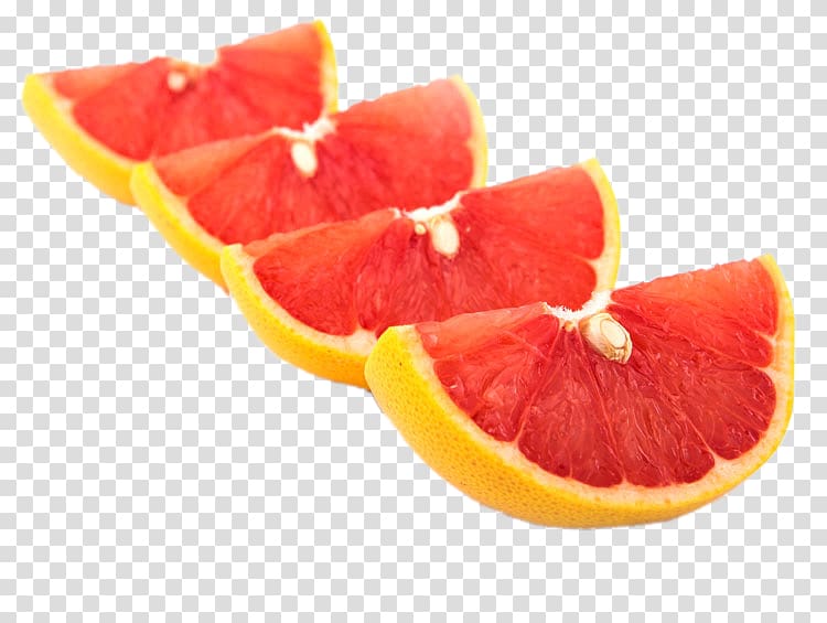 Grapefruit juice Blood orange Pomelo, Four Grapefruit transparent background PNG clipart