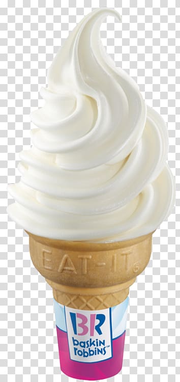 Ice Cream Cones Fast food Sundae Baskin-Robbins, baskin robbins transparent background PNG clipart