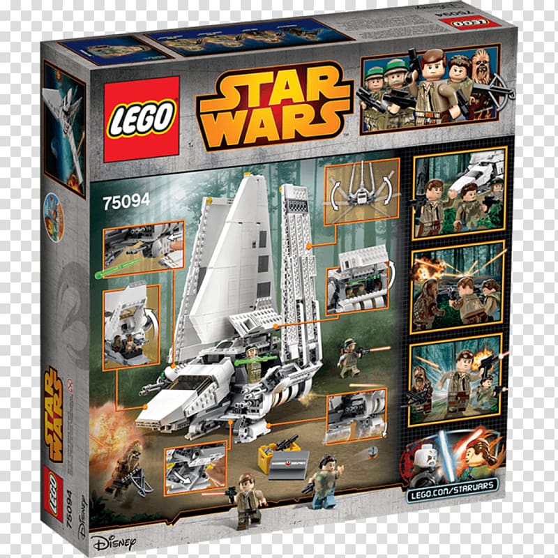 LEGO 75094 Star Wars Imperial Shuttle Tydirium Lego Star Wars Chewbacca, star wars transparent background PNG clipart