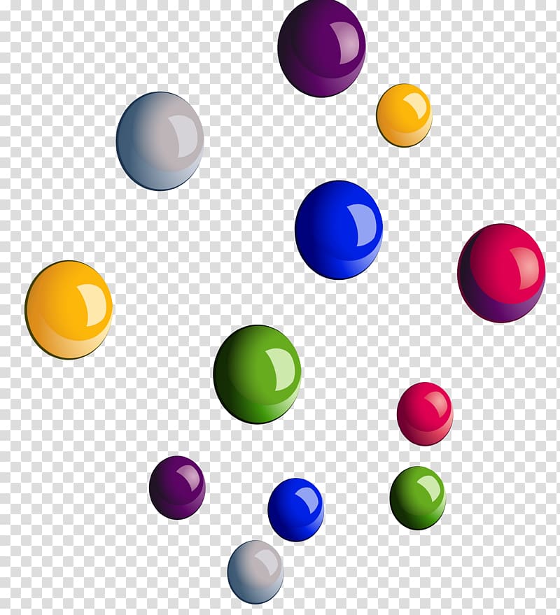 Color Bead, Colorful beads transparent background PNG clipart