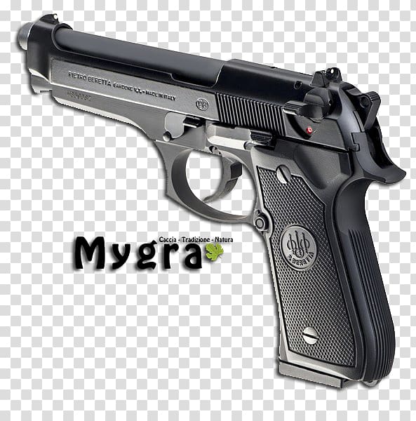 Beretta M9 Beretta 92 Beretta 98FS Pistol, weapon transparent background PNG clipart