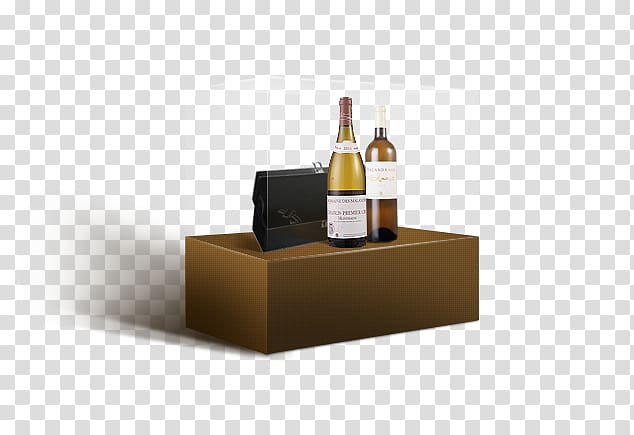 Rectangle Box Carton, Wine Wine White Wine transparent background PNG clipart