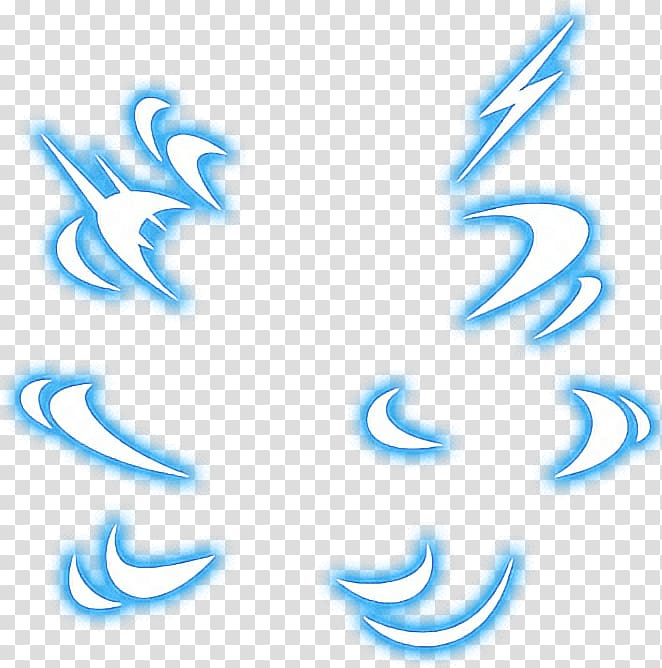 white and blue lightning illustration, Super Saiyan Uub Aura Goku, Dragon Ball aura transparent background PNG clipart