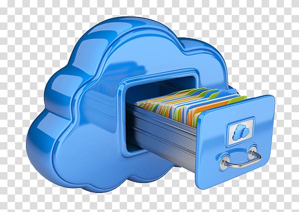 blue file drawer organizer art, Data center Cloud computing Cloud storage Backup, Cloud computing server transparent background PNG clipart
