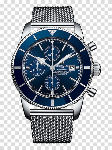 Breitling SA Watch Superocean Movement Breitling Navitimer, watch transparent background PNG clipart