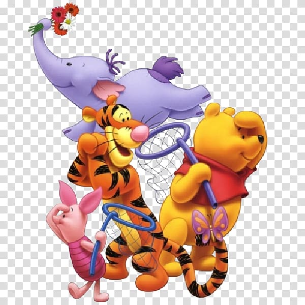 Winnie the Pooh Piglet Tigger Winnie-the-Pooh Eeyore, winnie the pooh transparent background PNG clipart