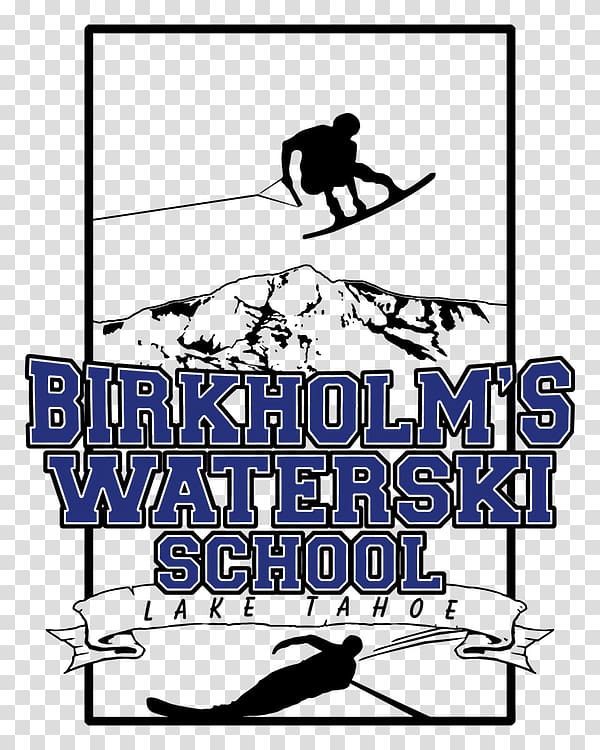 Birkholm's Water Ski Wakeboard School in Lake Tahoe Sport Water Skiing, skiing transparent background PNG clipart