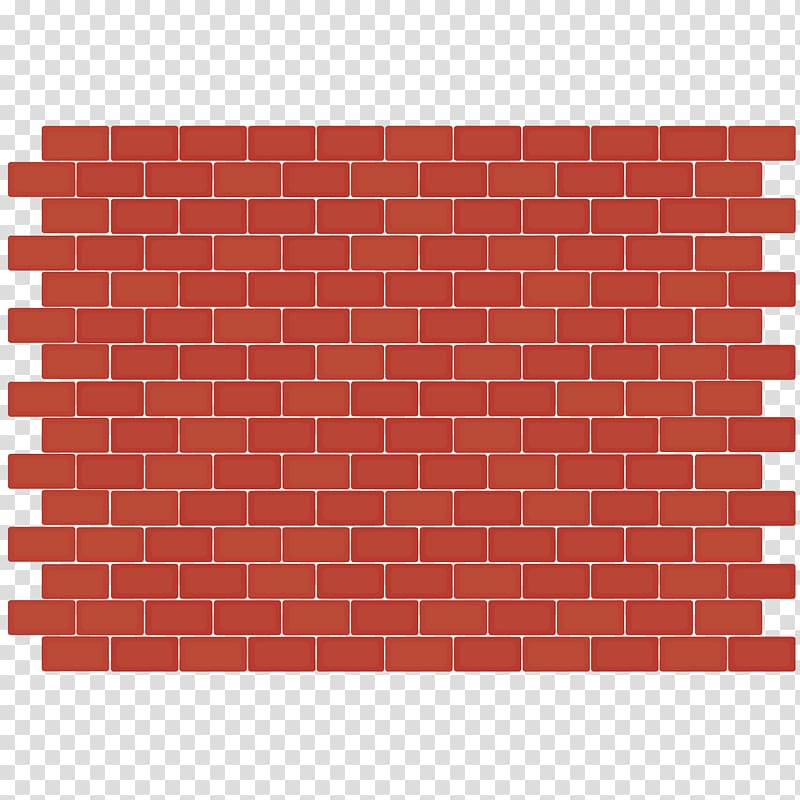 brown wall brick , Brick Wall Mosaic Tile Floor, Red Brick creative background shading transparent background PNG clipart