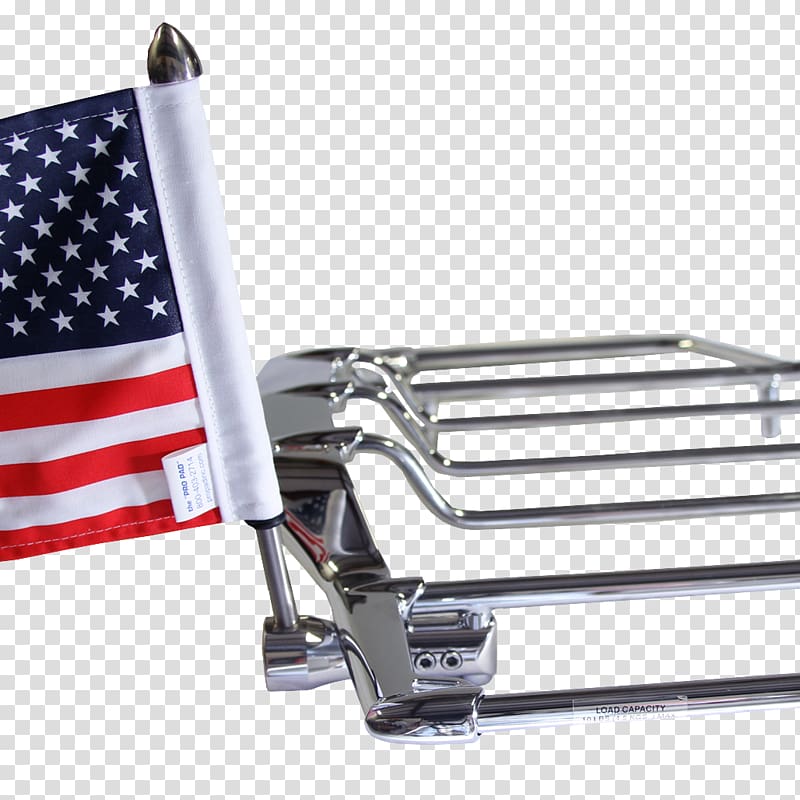Flag of the United States Flagpole Harley-Davidson Sissy bar, Flag transparent background PNG clipart