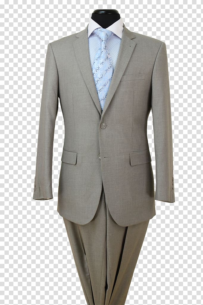 Tuxedo Suit Single-breasted Pocket Clothing, suit transparent background PNG clipart