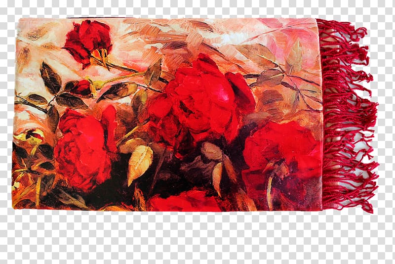 Flower Garden roses Floral design Painting Silk, red silk transparent background PNG clipart