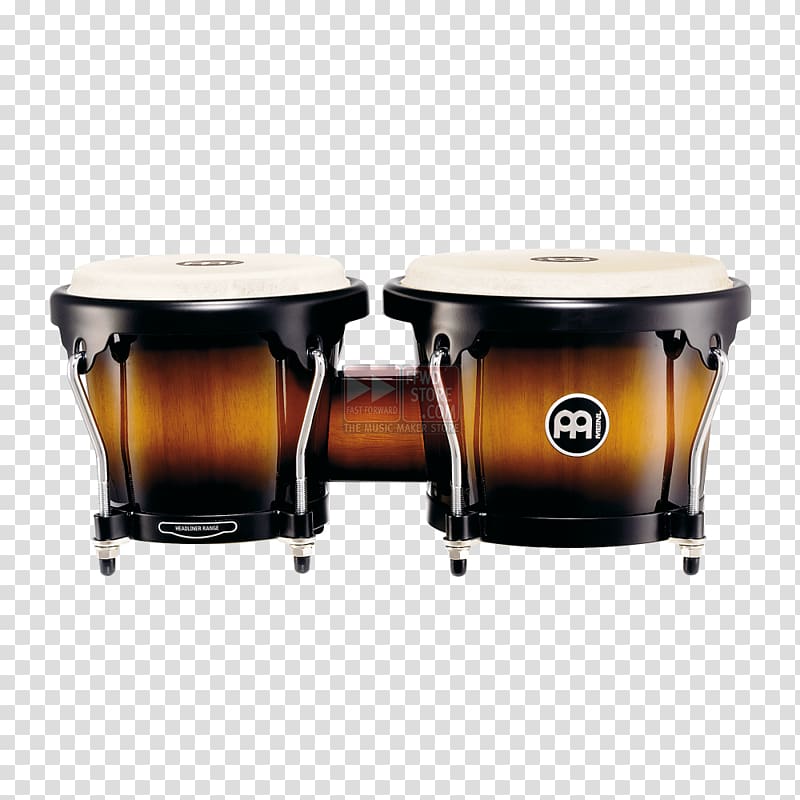 Meinl Percussion Bongo drum Meinl Headliner Series Wood Bongos Drum Kits, musical instruments transparent background PNG clipart
