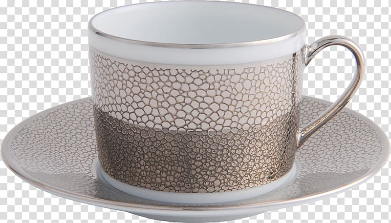 Coffee cup Saucer Mug, ruyi transparent background PNG clipart