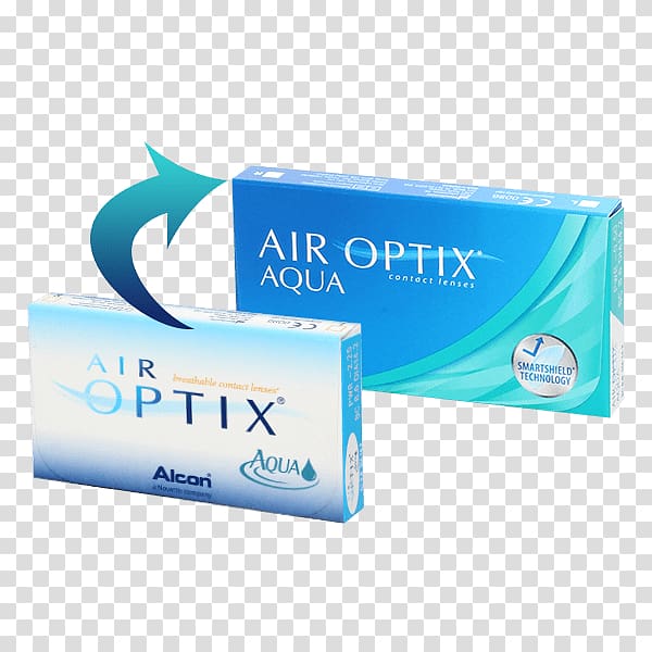 Air Optix Aqua Multifocal Contact Lenses Air Optix NIGHT & DAY AQUA Air Optix for Astigmatism, glasses transparent background PNG clipart