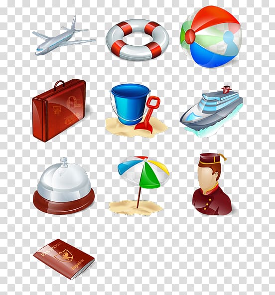 Computer Icons Travel , travel elements transparent background PNG clipart