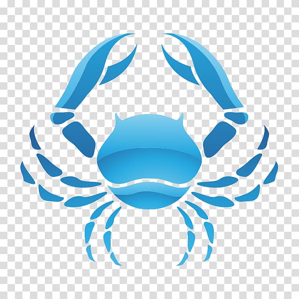 Chesapeake blue crab Cancer Astrological sign Logo, crab transparent background PNG clipart