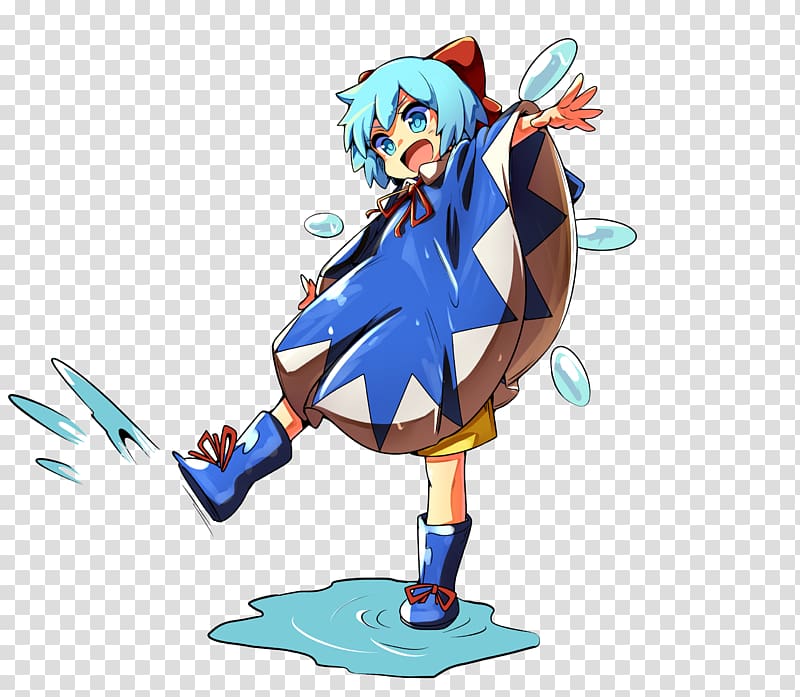 Cirno Touhou Project Twitter , Cirno transparent background PNG clipart