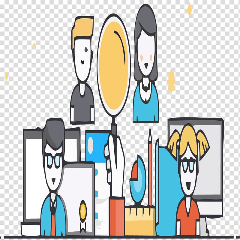 Illustration, business men and women transparent background PNG clipart