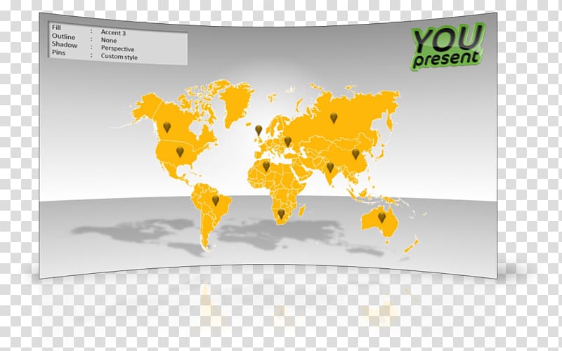 World map Microsoft PowerPoint, Infographic CV transparent background PNG clipart