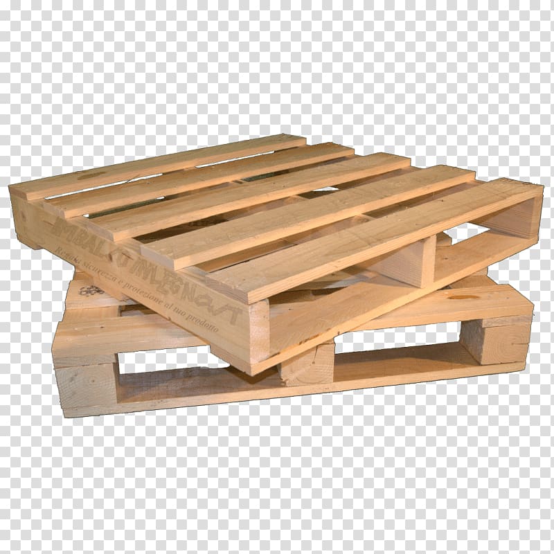 two brown wooden pallets, Two Pallets transparent background PNG clipart